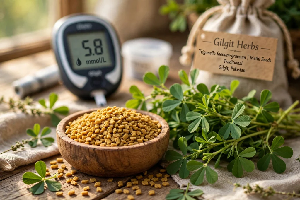 Fenugreek methi seeds for blood sugar control natural remedy