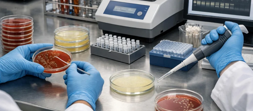 Shilajit microbial contamination testing in laboratory - Real vs Fake Shilajit safety check